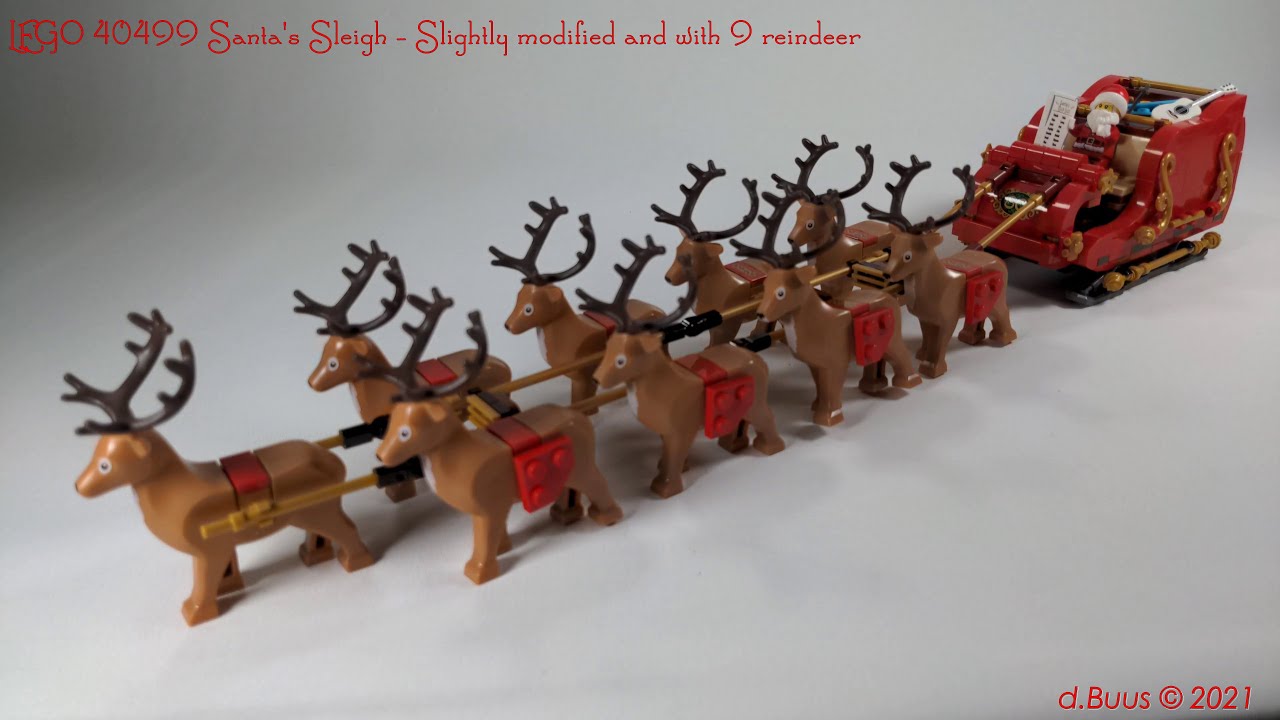 Detail Santas 9 Reindeers Nomer 33