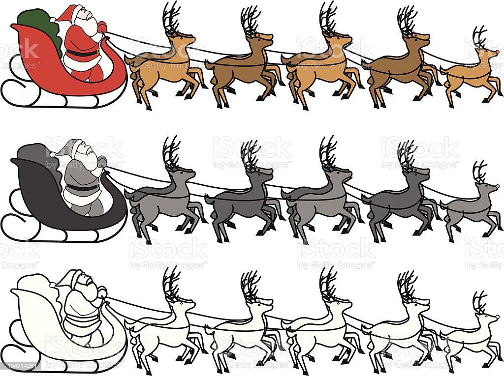 Detail Santas 9 Reindeers Nomer 36