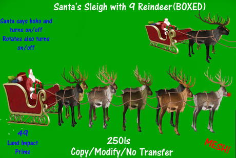 Detail Santas 9 Reindeers Nomer 9