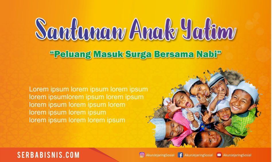 Detail Santunan Anak Yatim Vector Nomer 7