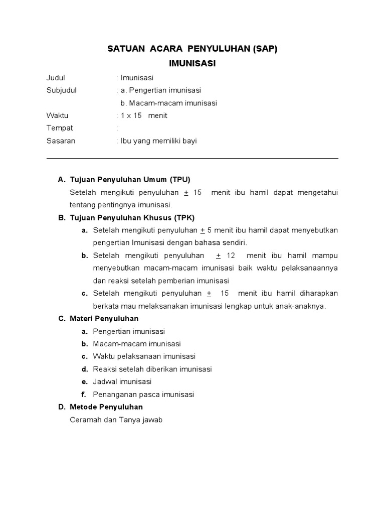 Detail Sap Imunisasi Nomer 14