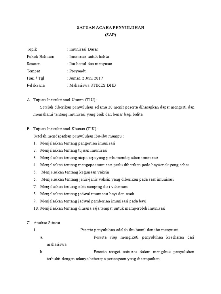 Detail Sap Imunisasi Nomer 22
