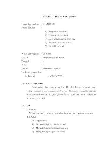 Detail Sap Imunisasi Nomer 32