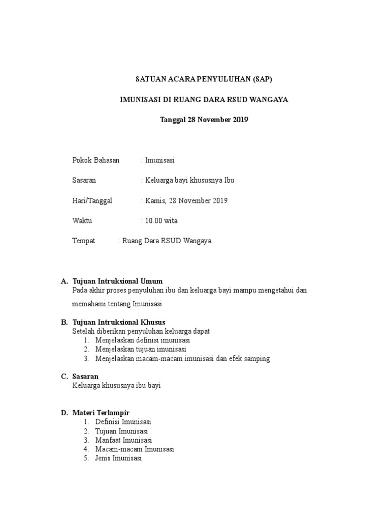 Detail Sap Imunisasi Nomer 46