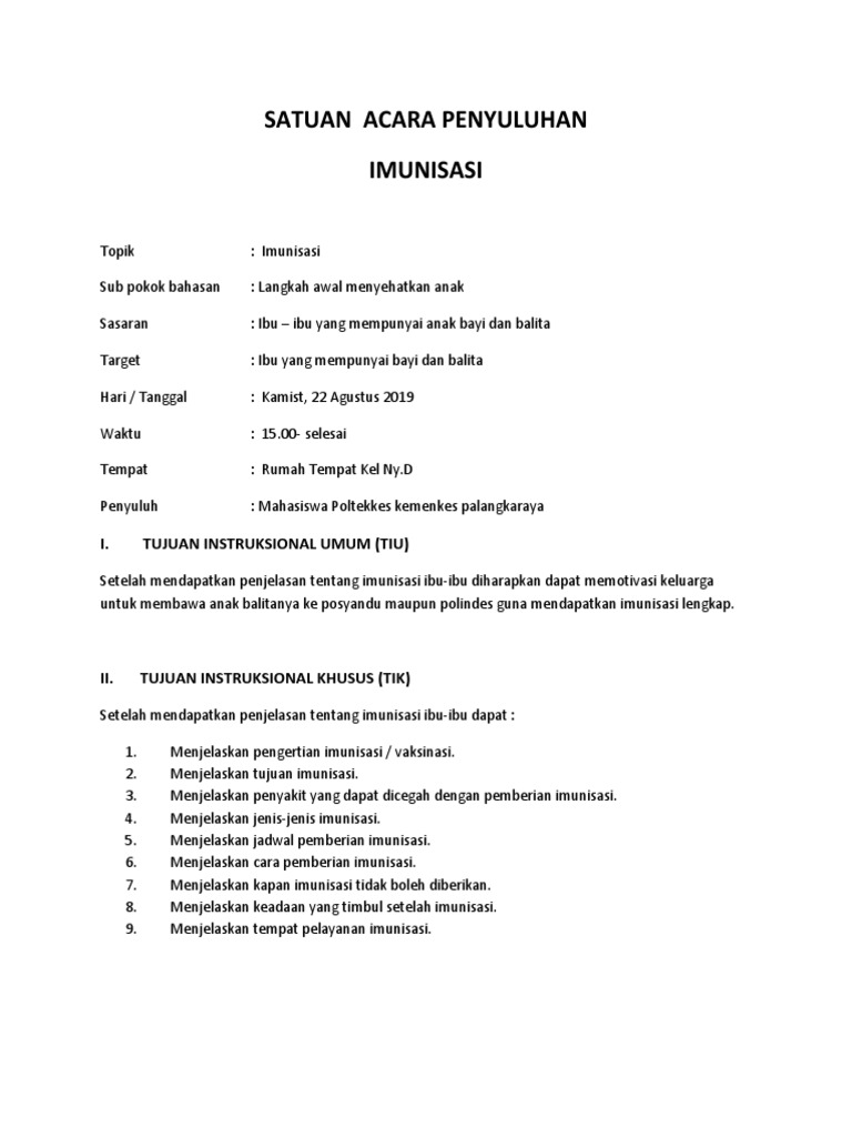 Detail Sap Imunisasi Nomer 10
