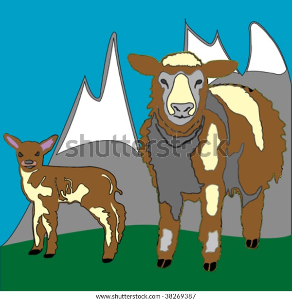 Detail Sapi Kambing Vector Nomer 43