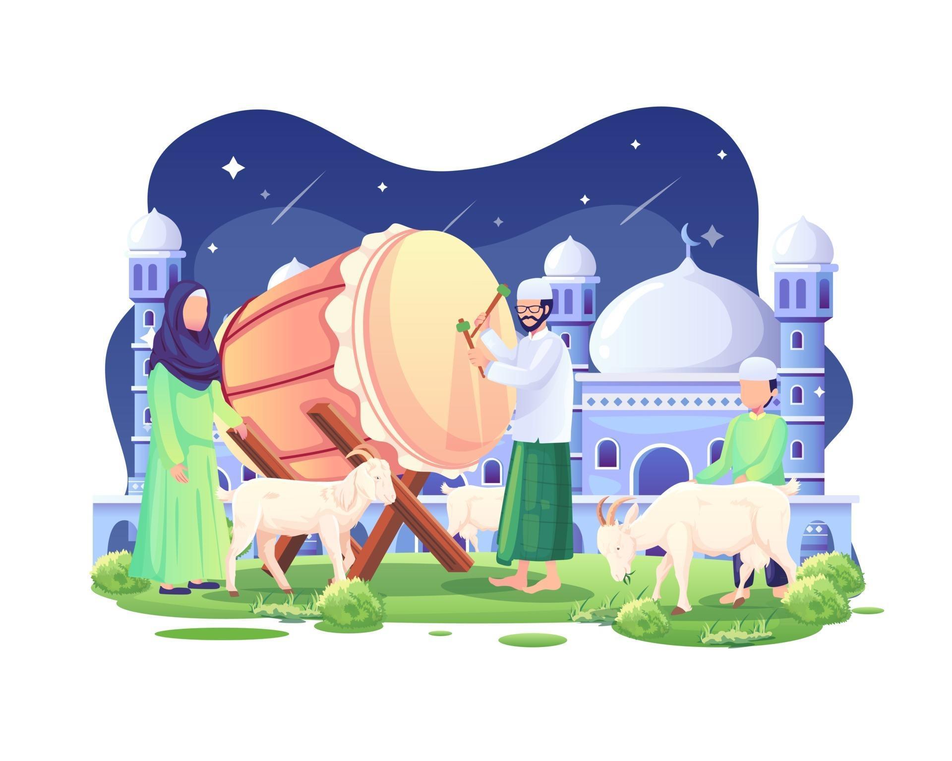 Detail Sapi Kurban Vector Nomer 27