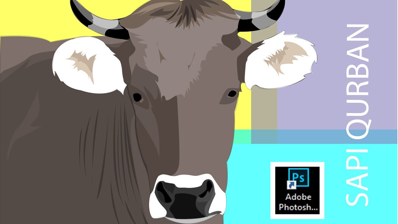Detail Sapi Kurban Vector Nomer 31