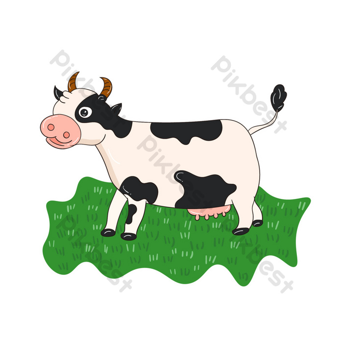 Detail Sapi Perah Vector Nomer 57