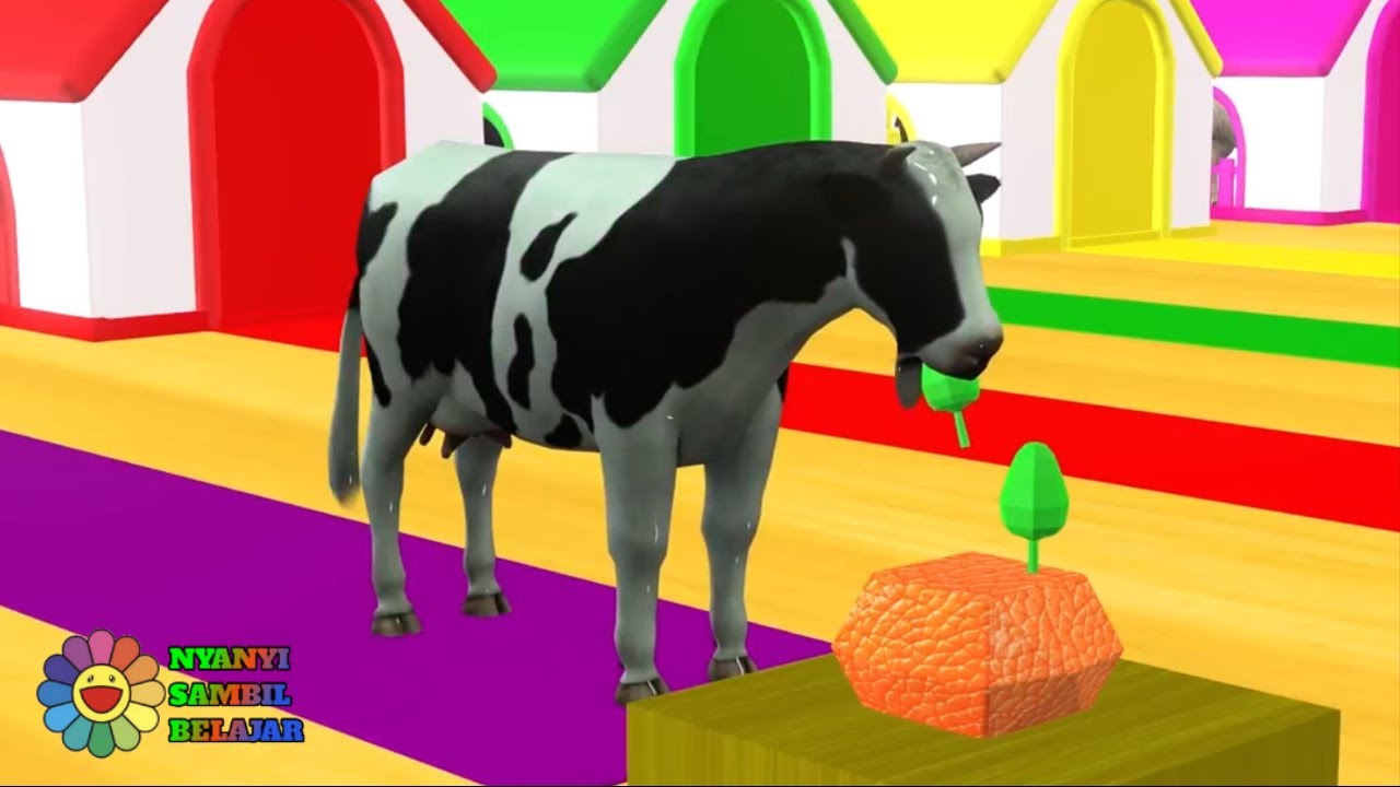 Detail Sapi Warna Warni Nomer 16