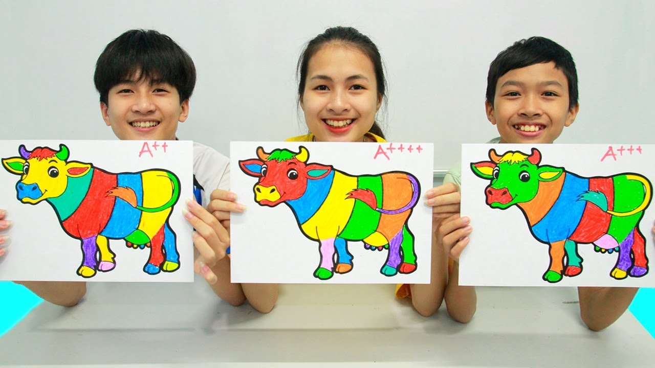 Detail Sapi Warna Warni Nomer 3