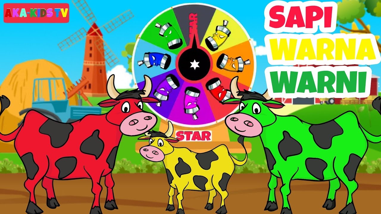 Detail Sapi Warna Warni Nomer 33