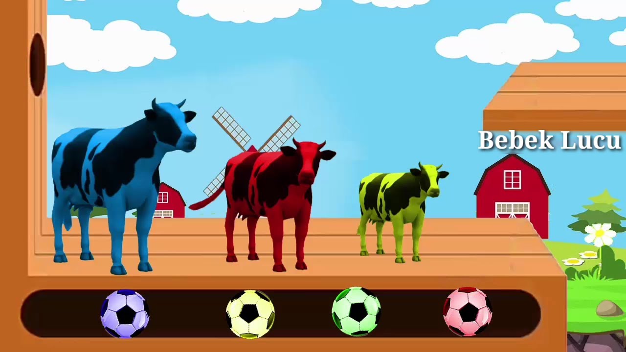 Detail Sapi Warna Warni Nomer 7