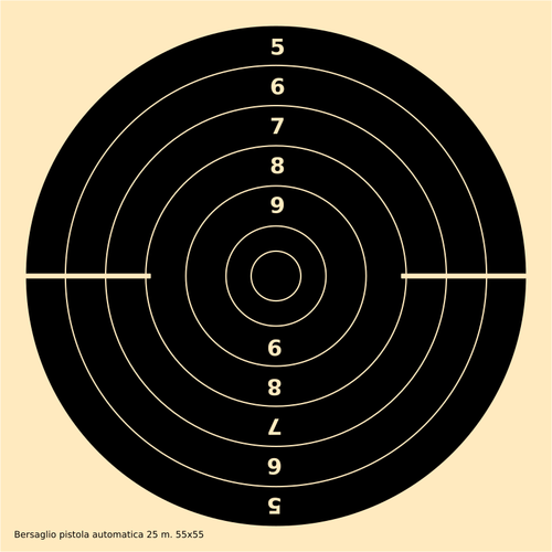 Detail Sasaran Tembak Vector Nomer 2