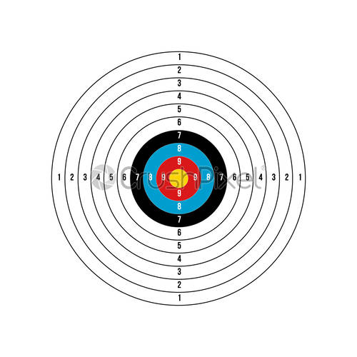 Detail Sasaran Tembak Vector Nomer 36