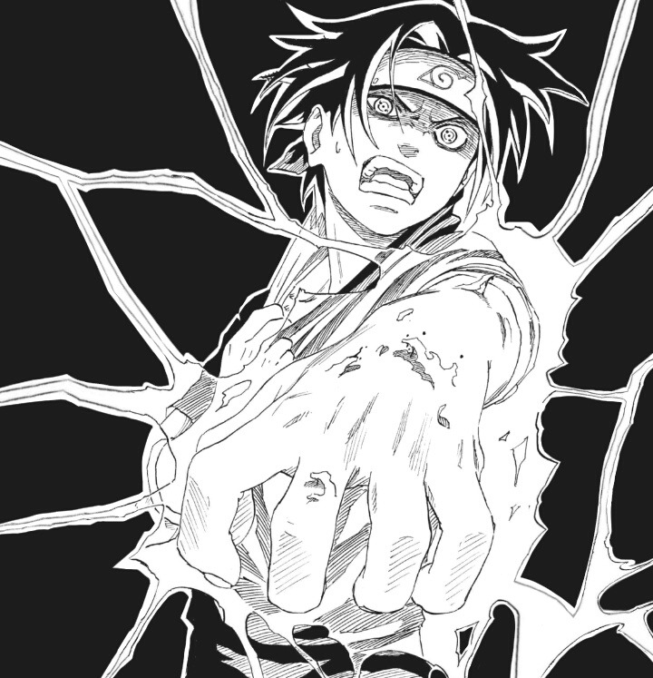 Detail Sasuke Black And White Nomer 48