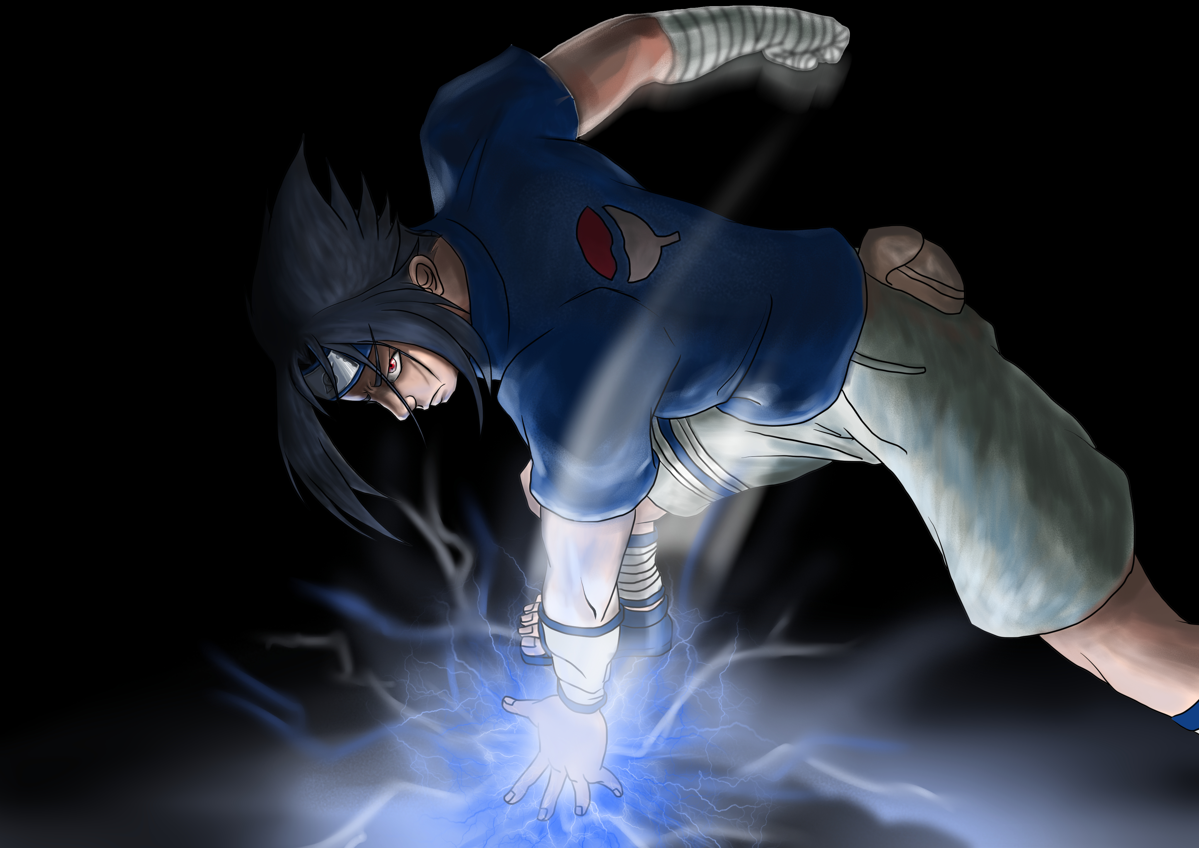 Detail Sasuke Chidori Wallpaper Nomer 32