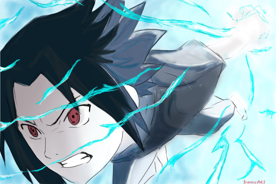 Detail Sasuke Chidori Wallpaper Nomer 57