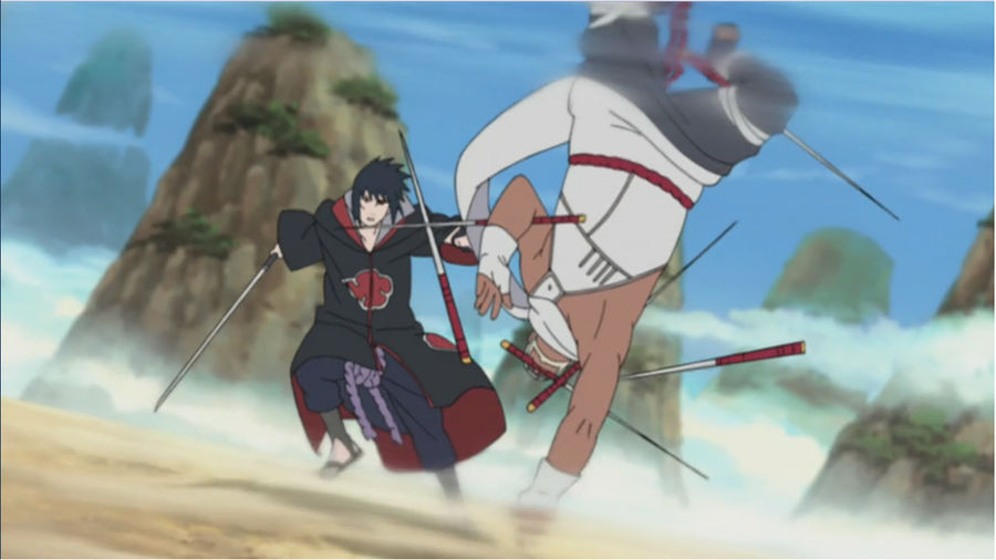 Detail Sasuke Vs Bee Nomer 28