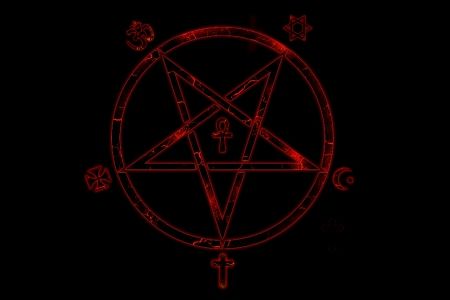 Satanic Symbol Wallpaper - KibrisPDR