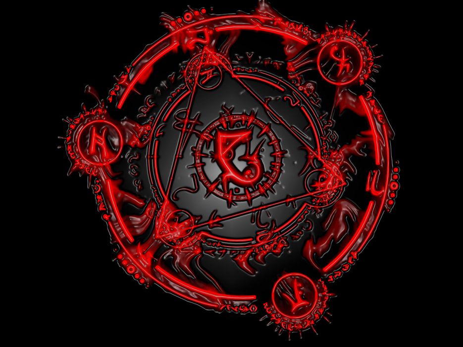 Detail Satanic Symbol Wallpaper Nomer 28