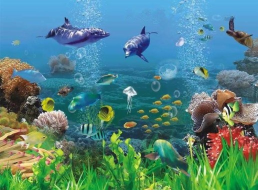 Detail Wallpaper Pemandangan Bawah Laut Bergerak Nomer 4