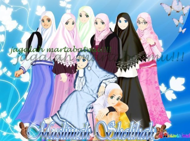 Detail Wallpaper Persahabatan Muslimah Nomer 45