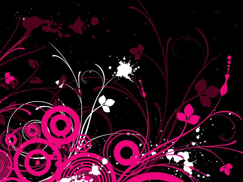 Detail Wallpaper Pink Black Nomer 23