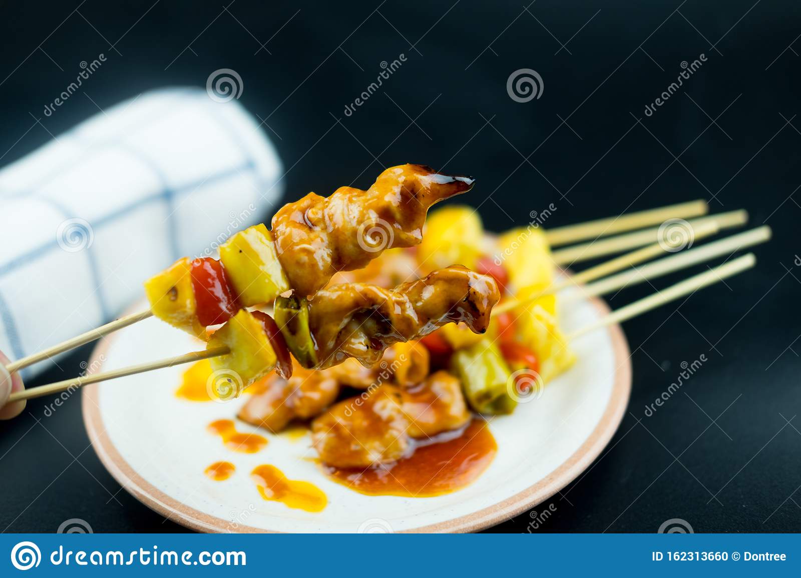 Detail Sate Bbq Paprika Nomer 38