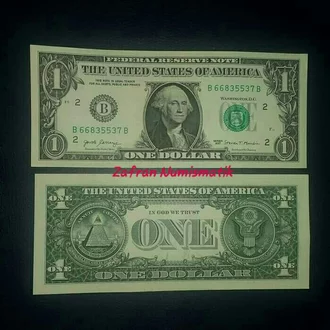 Detail Satu Dolar Amerika Nomer 9