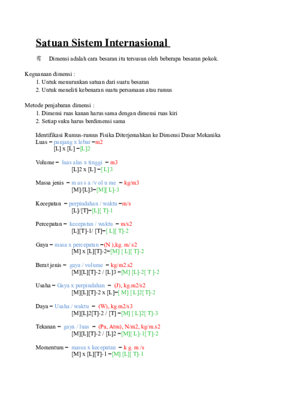 Detail Satuan Internasional Berat Nomer 31