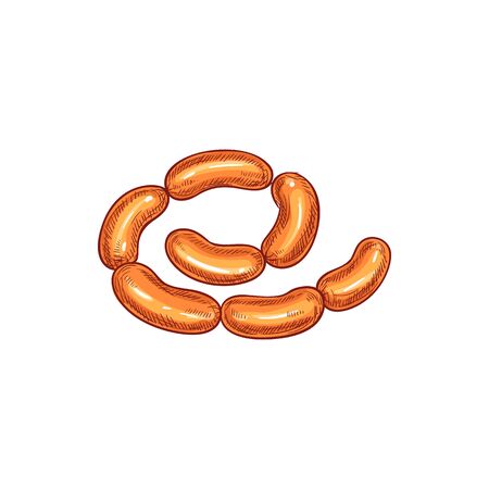 Detail Sausage Links Clipart Nomer 3