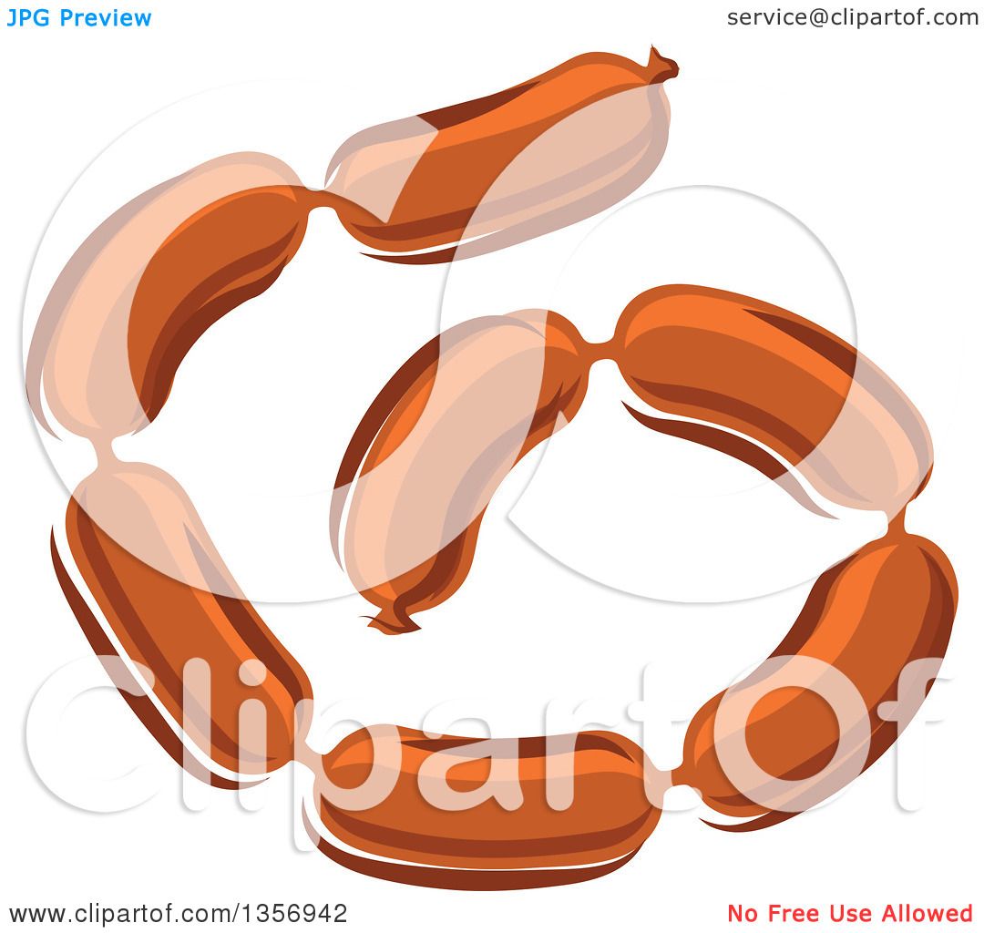 Detail Sausage Links Clipart Nomer 8