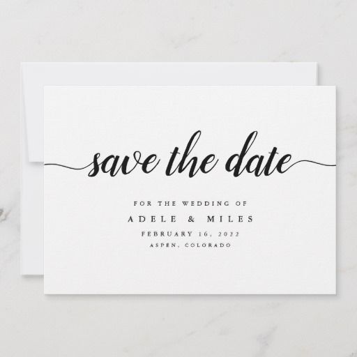 Detail Save The Date Font Nomer 19