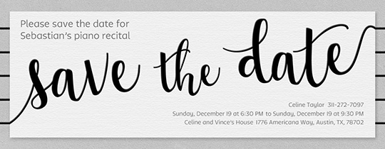 Detail Save The Date Font Nomer 32