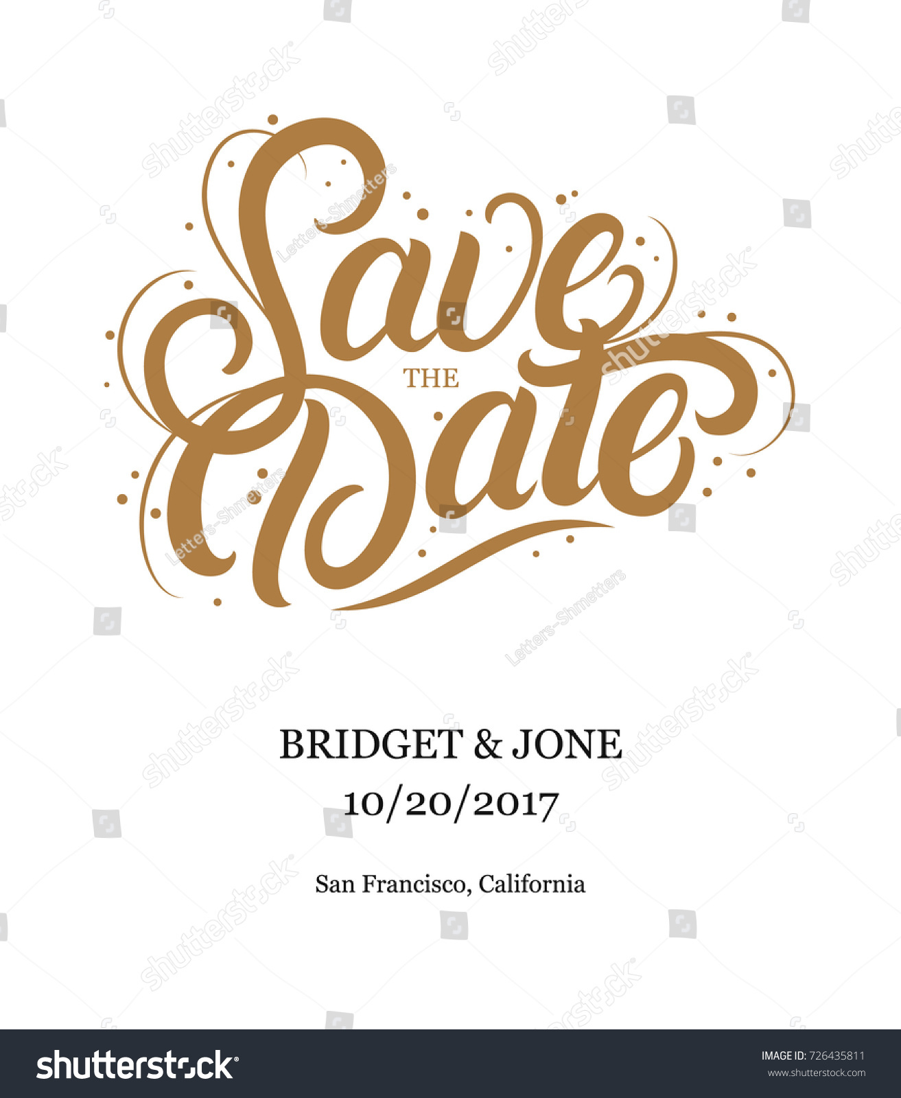 Detail Save The Date Font Nomer 54