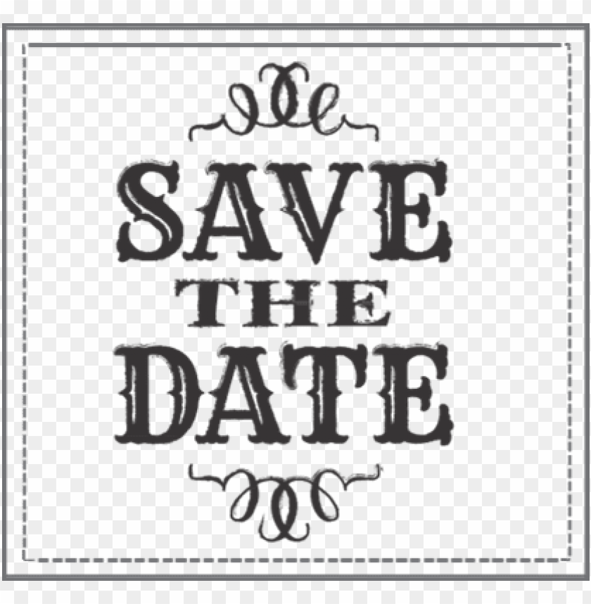 Detail Save The Date Png Transparent Nomer 25