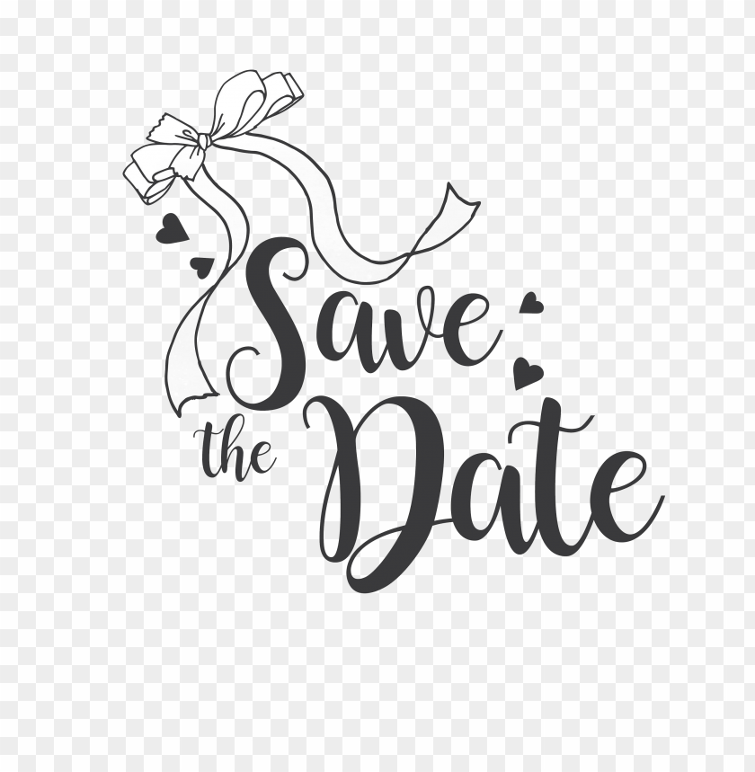 Detail Save The Date Png Transparent Nomer 4