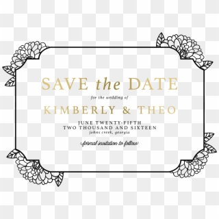 Detail Save The Date Png Transparent Nomer 31