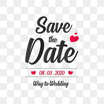 Detail Save The Date Png Transparent Nomer 55