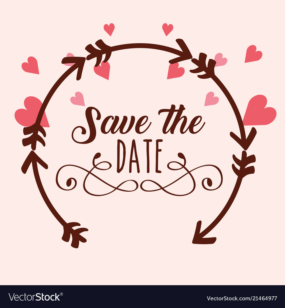 Detail Save The Date Vector Png Nomer 32