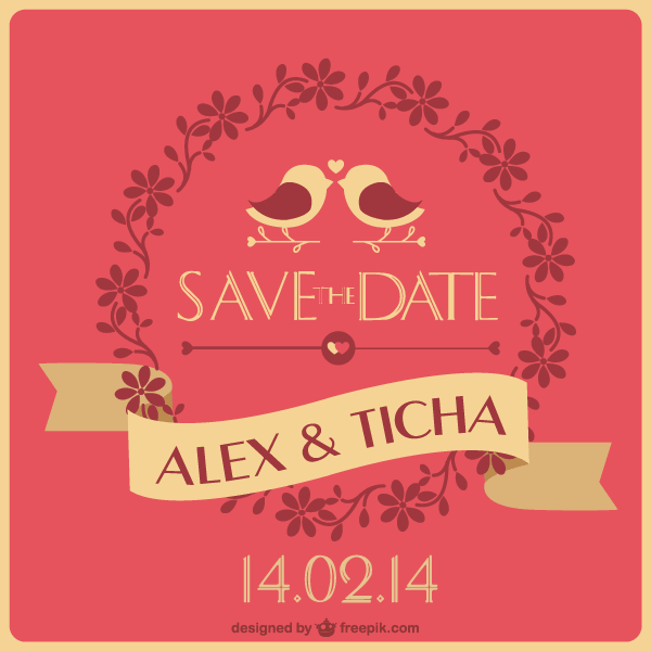 Detail Save The Date Vector Png Nomer 39