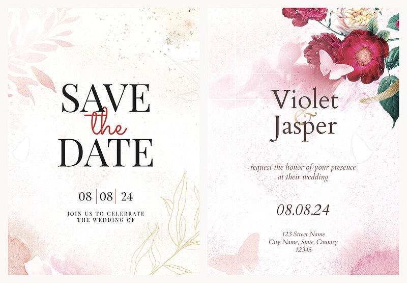 Detail Save The Date Vector Png Nomer 52