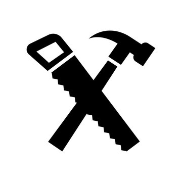 Detail Saw And Hammer Clipart Nomer 22