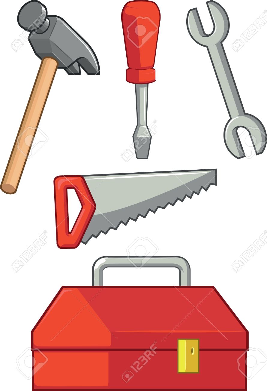 Detail Saw And Hammer Clipart Nomer 30