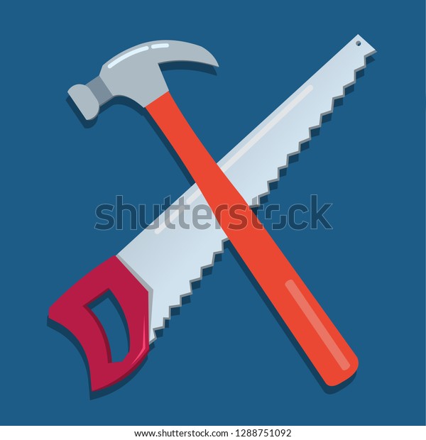 Detail Saw And Hammer Clipart Nomer 41