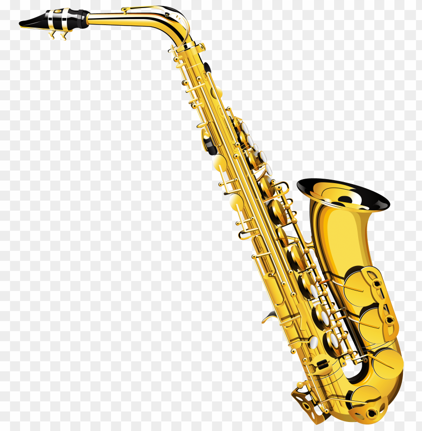 Detail Saxophone Clip Art Free Nomer 15