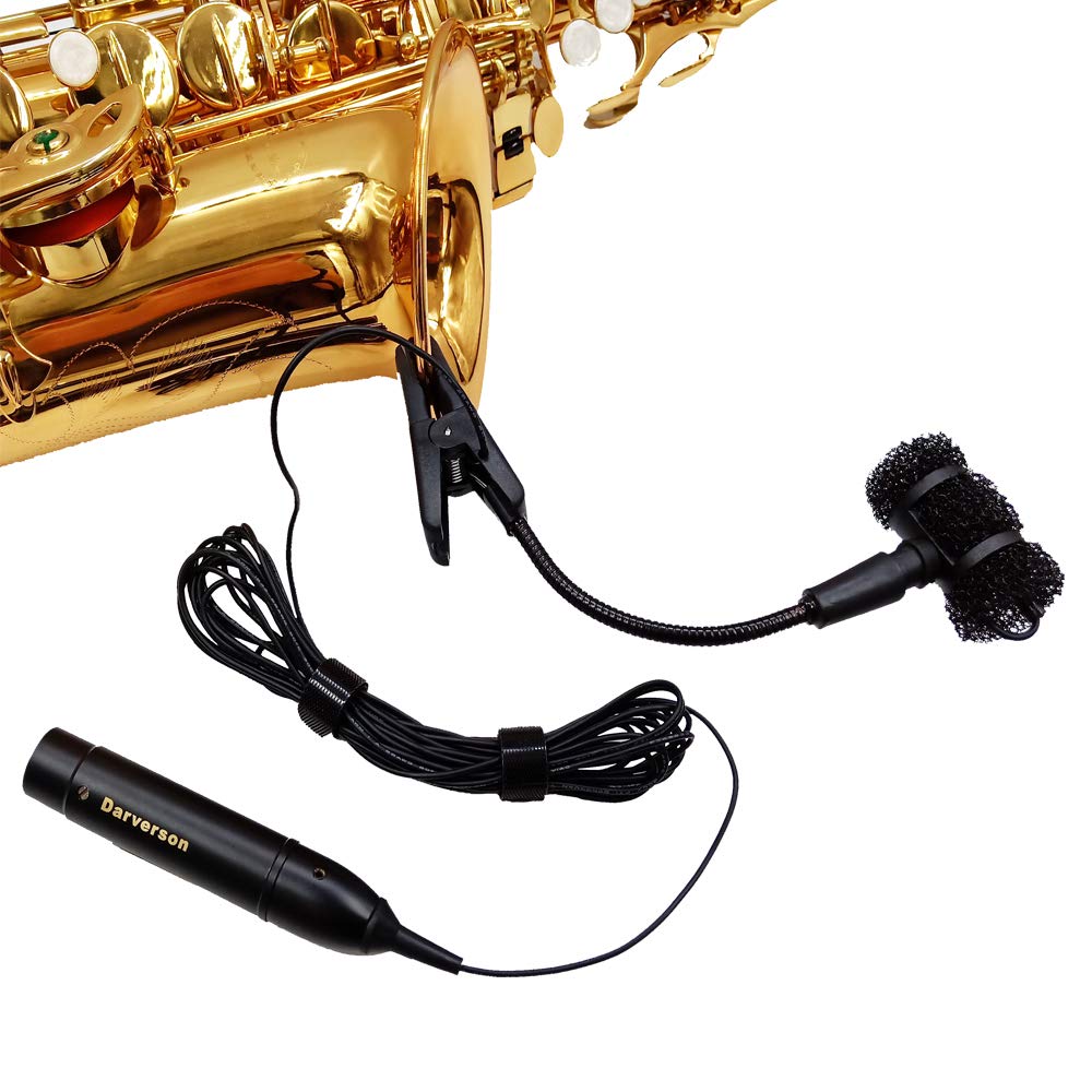 Detail Saxophone Clip On Mic Nomer 30