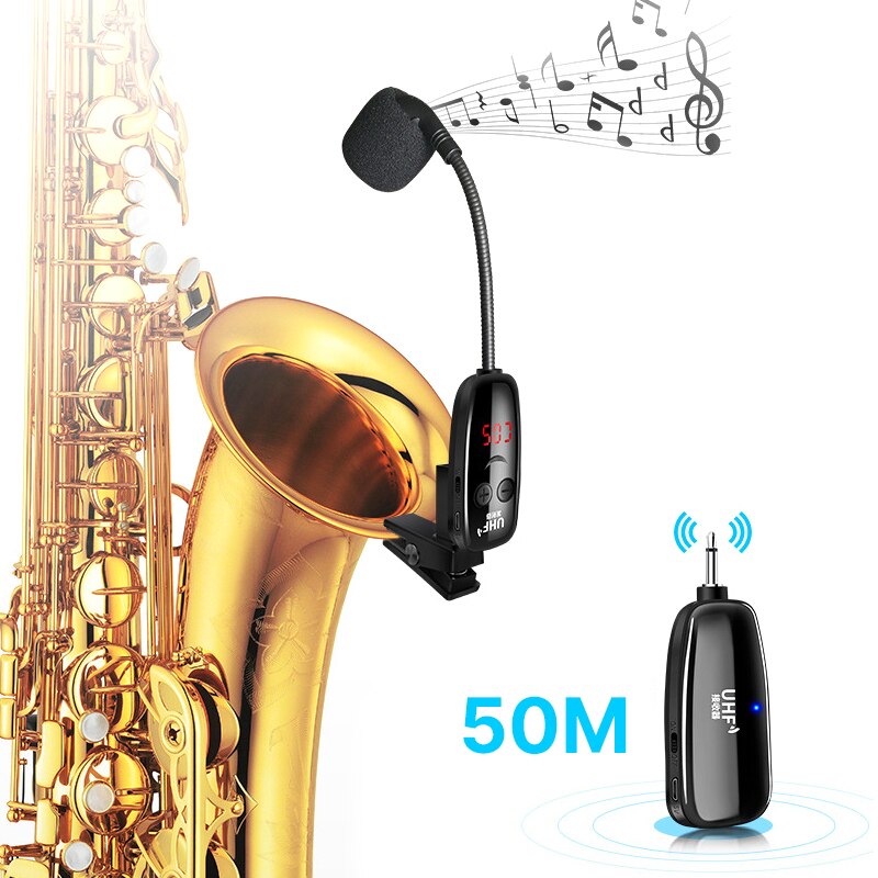 Detail Saxophone Clip On Mic Nomer 35