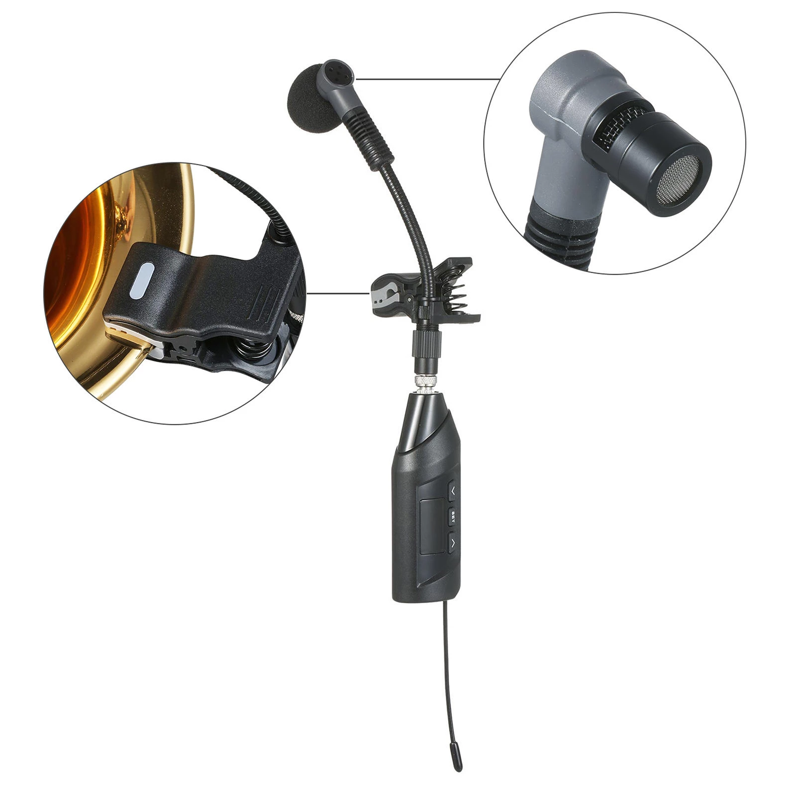 Detail Saxophone Clip On Mic Nomer 47